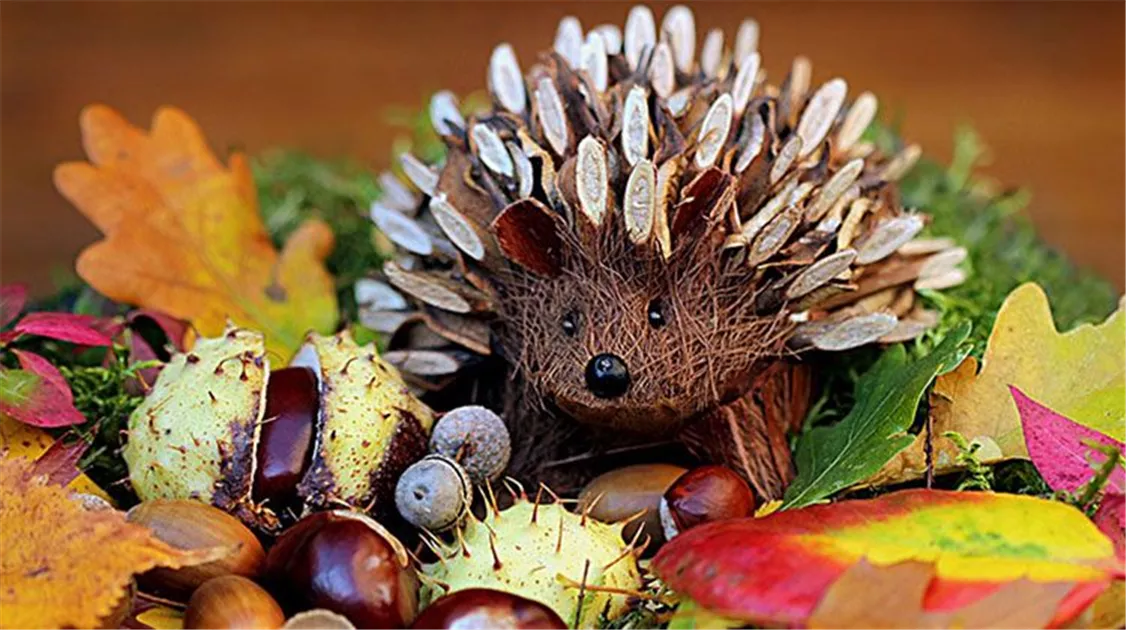 Herbstliche Tischdeko einfach selber machen!