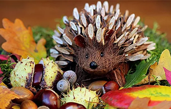 Herbstliche Tischdeko einfach selber machen!