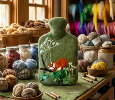 Filz-Workshop: Wärmflasche